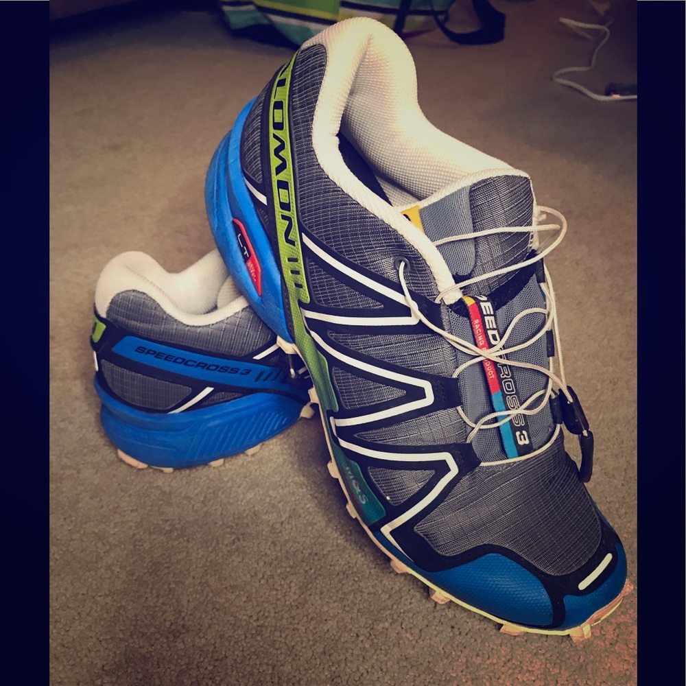 SALOMON! Men’s 10! Blue/Grey! HOT!